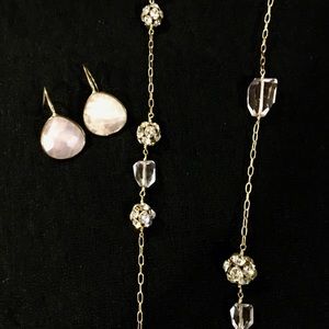 J Crew Necklace and Earring Set